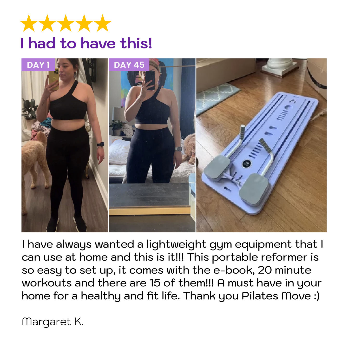 Shapeoutfit™ Pilates Reformer Board