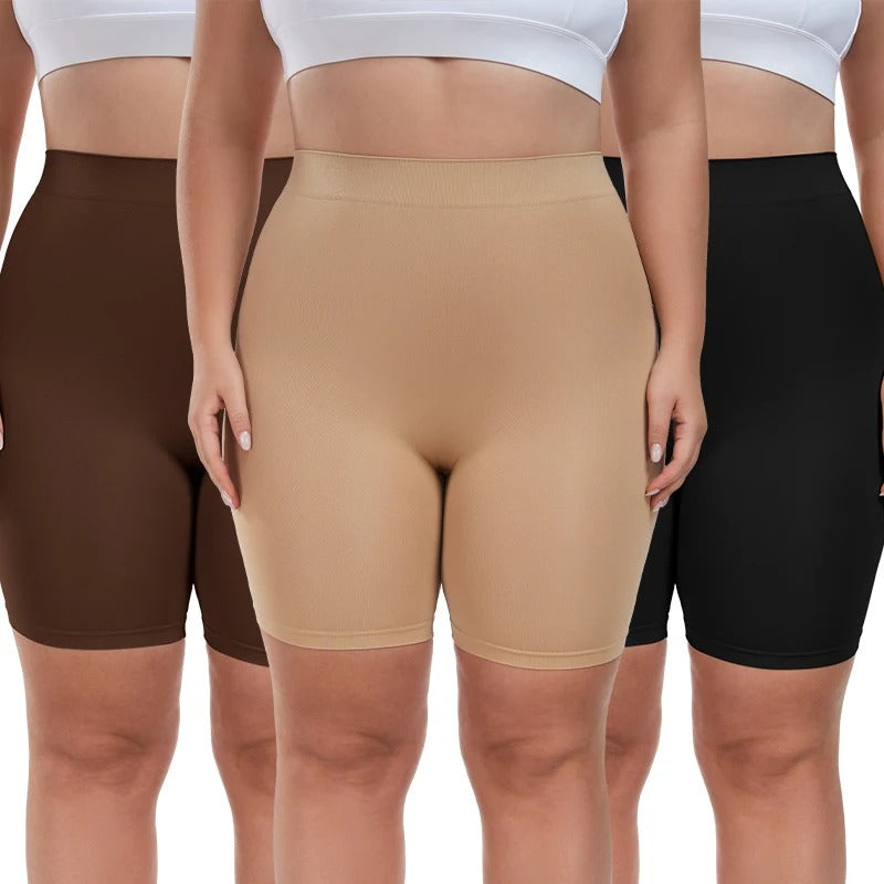 ShapeOutfit® High Waist Women’s Briefs & Yoga Shorts Soft Anti-Chafing leggingshorts