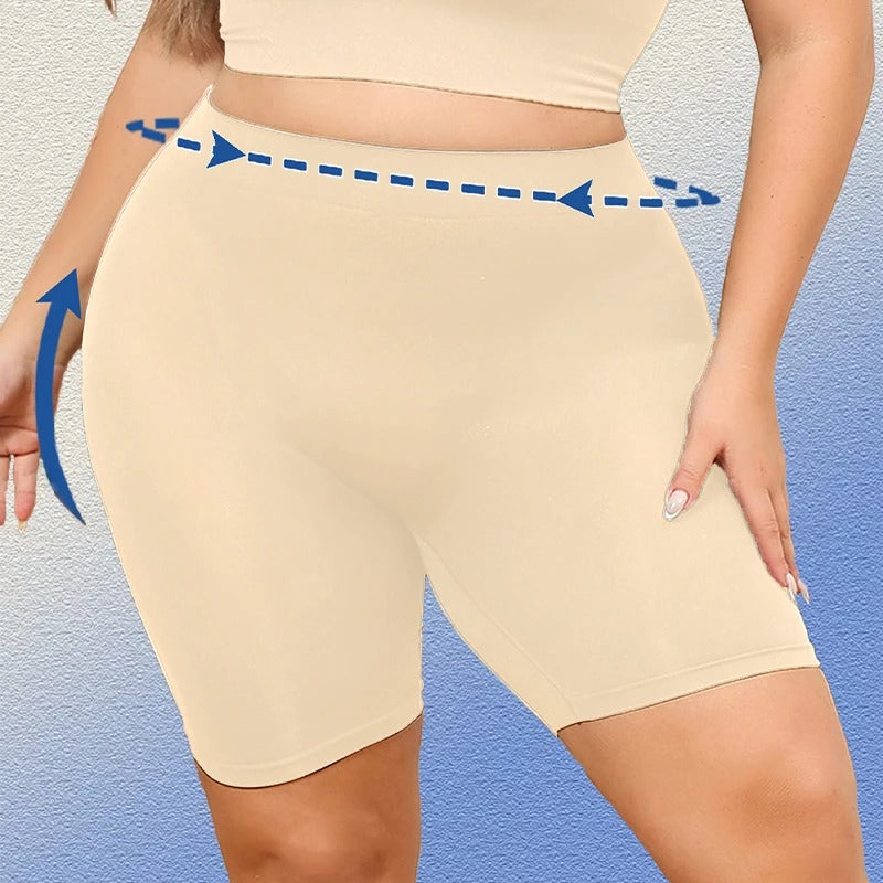 ShapeOutfit® High Waist Women’s Briefs & Yoga Shorts Soft Anti-Chafing leggingshorts