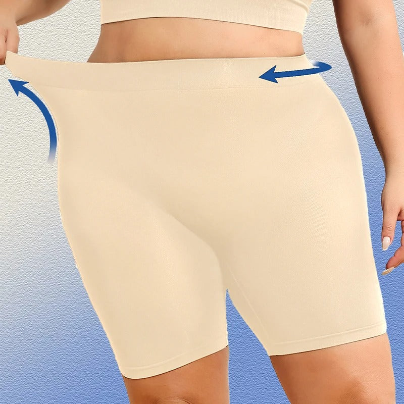 ShapeOutfit® High Waist Women’s Briefs & Yoga Shorts Soft Anti-Chafing leggingshorts