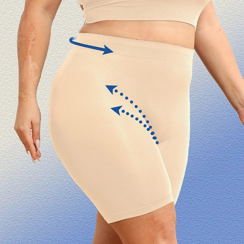 ShapeOutfit® High Waist Women’s Briefs & Yoga Shorts Soft Anti-Chafing leggingshorts